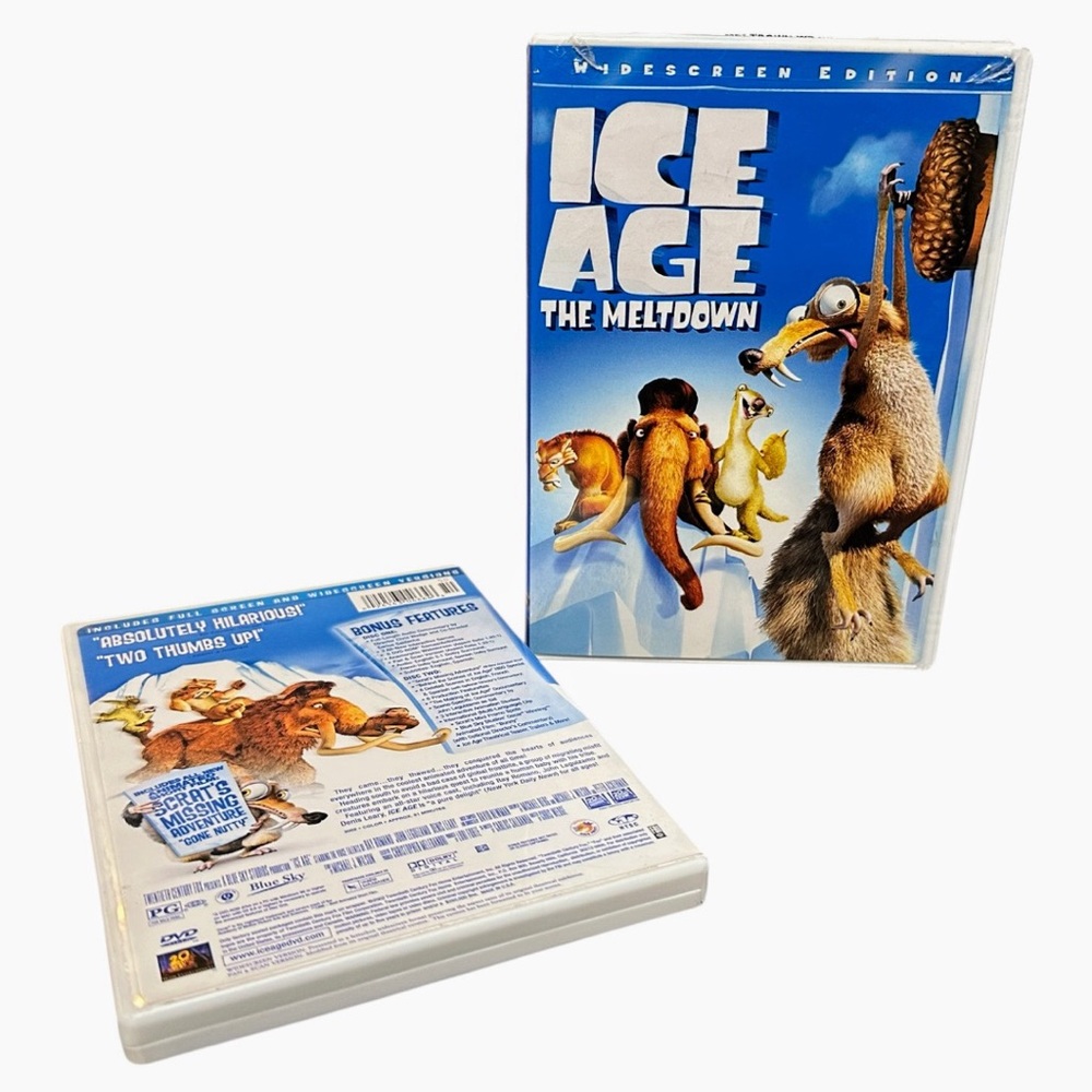 Ice Age 1 & 2 DVD Movie Lot - The Meltdown Widescreen & 2-Disc Special Edition - Picture 10 of 10